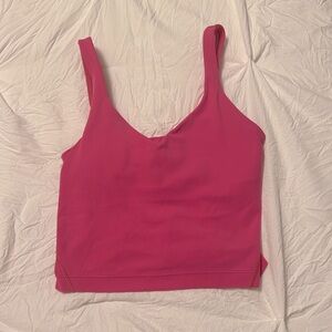 Sonic pink lululemon tank